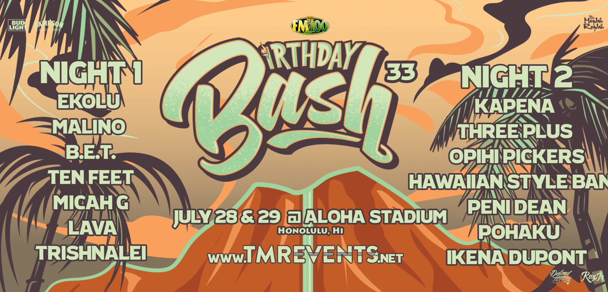 Birthday Bash Aloha Stadium event 2023